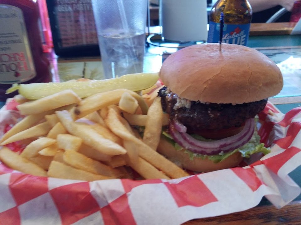 Burger Blue Cheese
